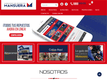 Tablet Screenshot of mansuera.com